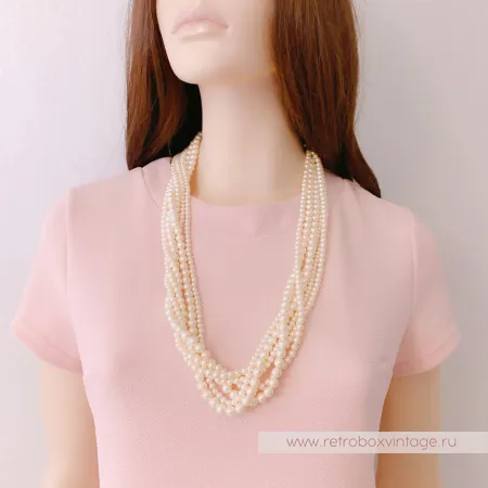 MARVELLA Ожерелье «Жемчужные каскады» шесть нитей