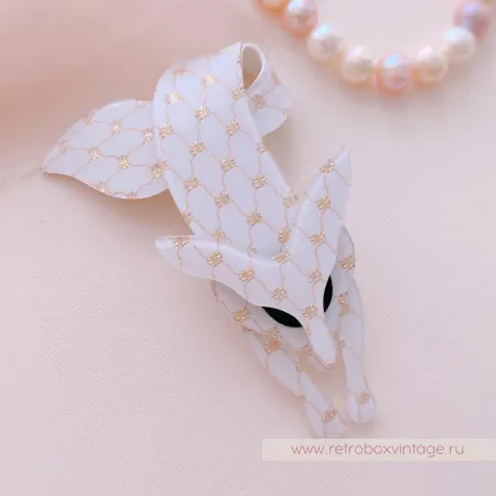 LEA STEIN Брошь «Кружевная лиса»