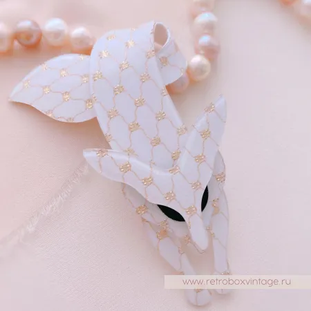 LEA STEIN Брошь «Кружевная лиса»