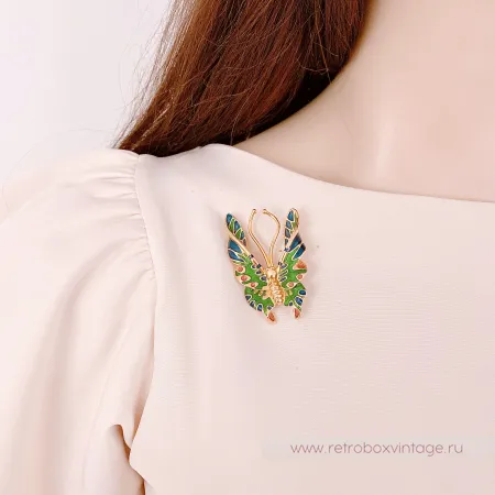 MFA Брошь «Парящая бабочка»