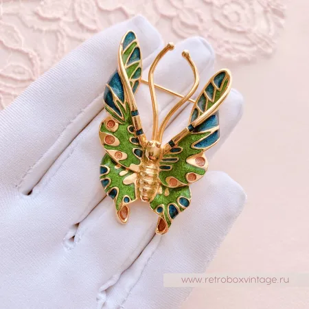 MFA Брошь «Парящая бабочка»