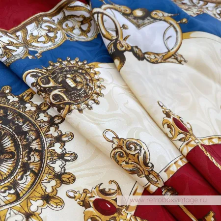 Платок «Королевские ключи» (100% шелк, Италия)