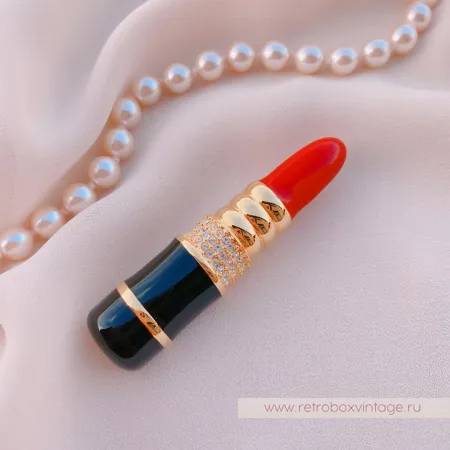 KJL / KENNETH J LANE Брошь «Красная помада»