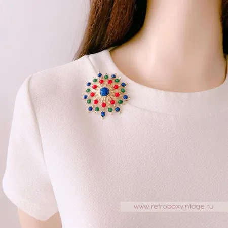 SARAH COVENTRY Брошь "Карнавал"