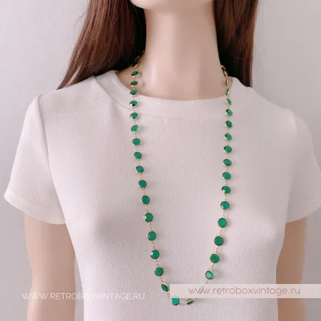 SWAROVSKI Нить безелей «Изумрудная мечта»