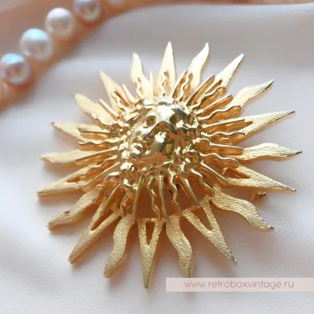 CAPRI Брошь «Король солнце»