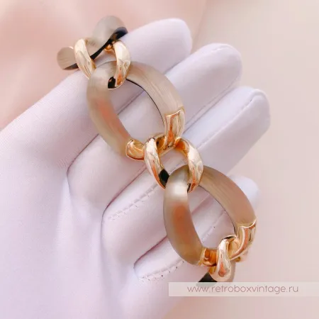 ALEXIS BITTAR Браслет «Мерцающая карамель» (уценка)