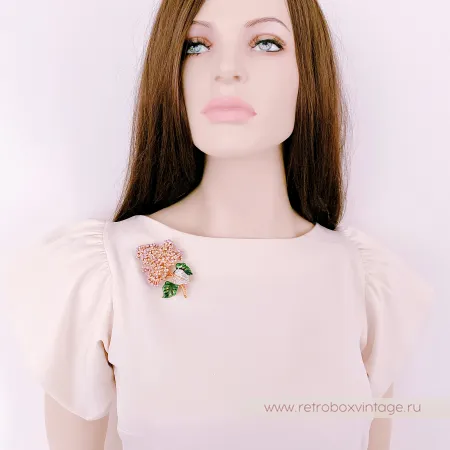 JOAN RIVERS Брошь «Персидская сирень»