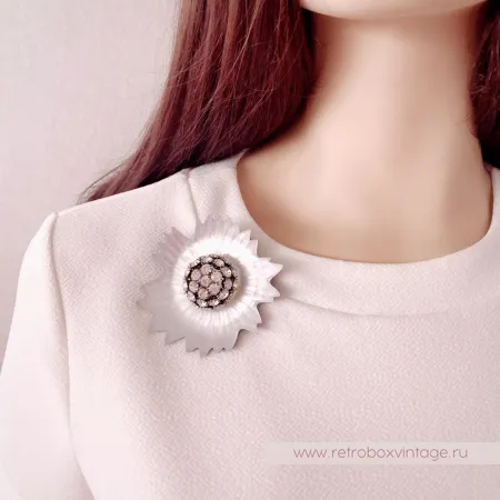 ALEXIS BITTAR Брошь «Лунная астра»