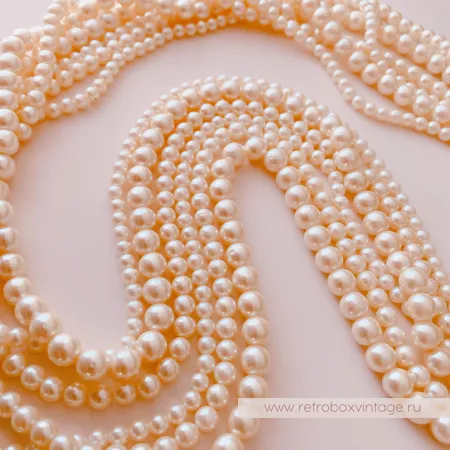 MARVELLA Ожерелье «Жемчужные каскады» шесть нитей