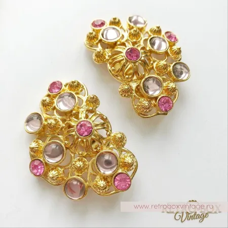 AVON - JOSE MARIA BARRERA Комплект «Выход в свет: Marbella» (колье и клипсы)