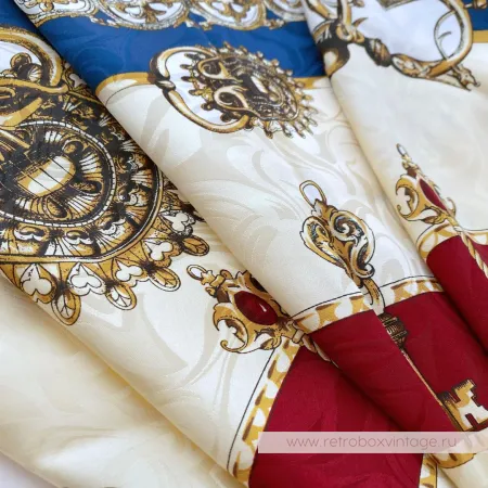 Платок «Королевские ключи» (100% шелк, Италия)