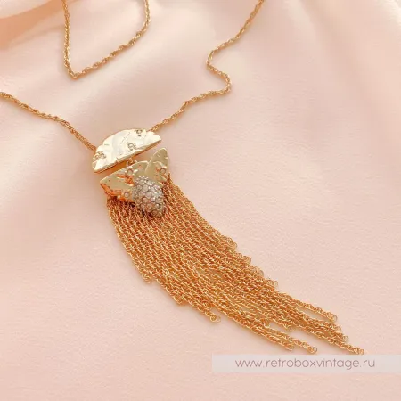 ALEXIS BITTAR Комплект «Полет кометы» кулон на цепочке и серьги