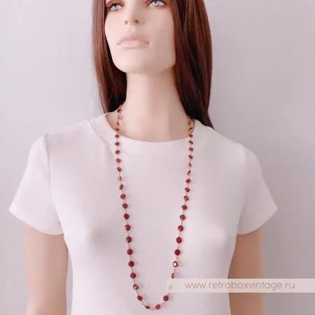 SWAROVSKI Нить безелей «Пурпурный соблазн»