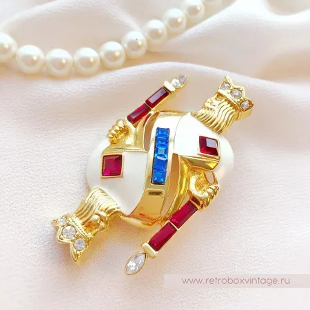 TRIFARI Брошь «Карточный король»