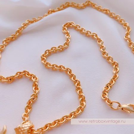 BOB MACKIE Кулон на цепочке «Лесное солнце любви»