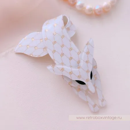 LEA STEIN Брошь «Кружевная лиса»