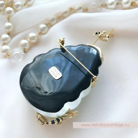 ALEXIS BITTAR Брошь «Мятный улей и дикие пчёлы»