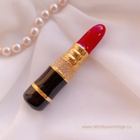 KJL / KENNETH J LANE Брошь «Красная помада»