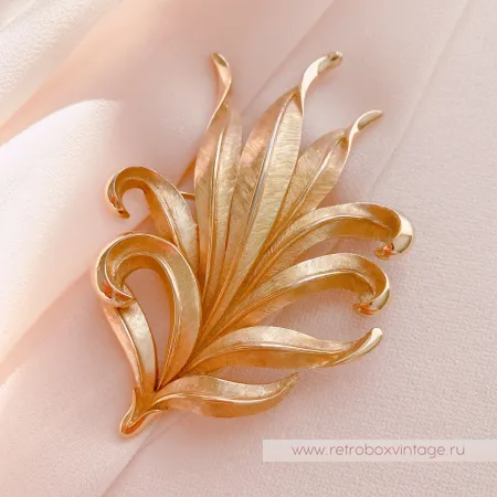 TRIFARI Брошь «Перо мифического феникса»