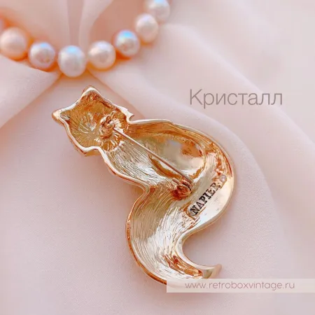 NAPIER Брошь "Рыжая лиса"