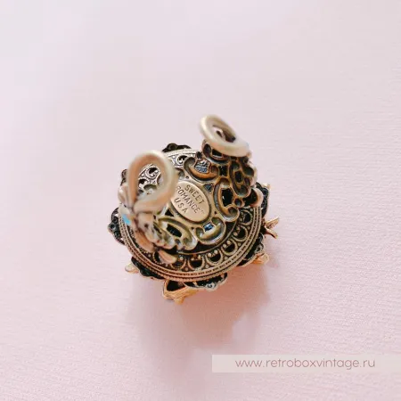 SWEET ROMANCE Кольцо «Пастельная пчелка: бирюза»