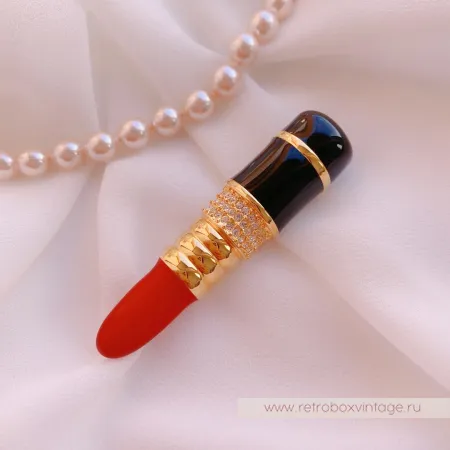 KJL / KENNETH J LANE Брошь «Красная помада»