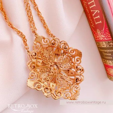 FLORENZA Ожерелье "Чудное мгновение" (Амбра)