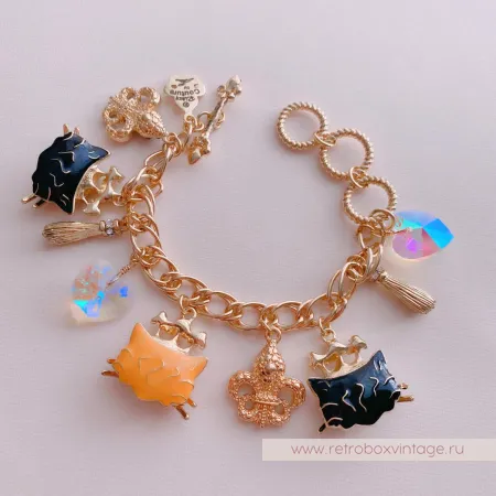 RITZY COUTURE Браслет «Королева кошек»