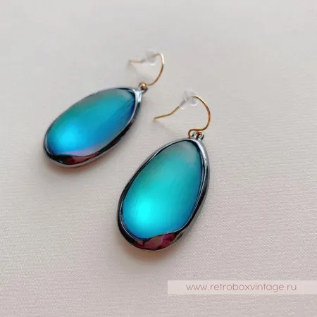 ALEXIS BITTAR Серьги "Новолуние: имперский люцит"