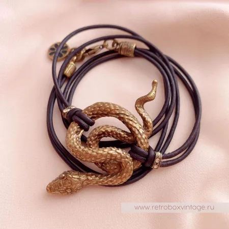 SWEET ROMANCE Браслет-колье «Змейка»