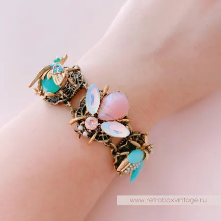 SWEET ROMANCE Браслет "Пастельные пчелы" размер L (8)