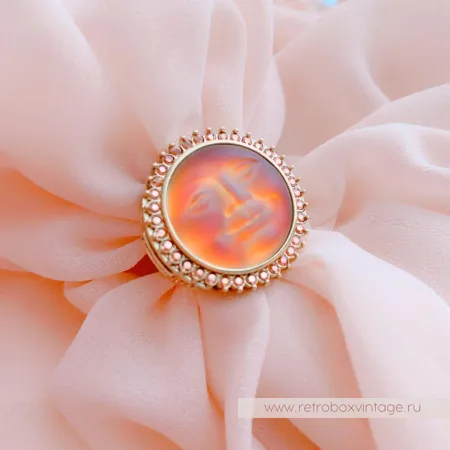 KIRKS FOLLY Кольцо «Лунная нимфа: хамелеон радуга»