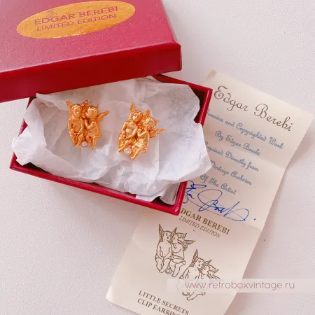 EDGAR BEREBI Клипсы "Два ангела: маленькие секреты"