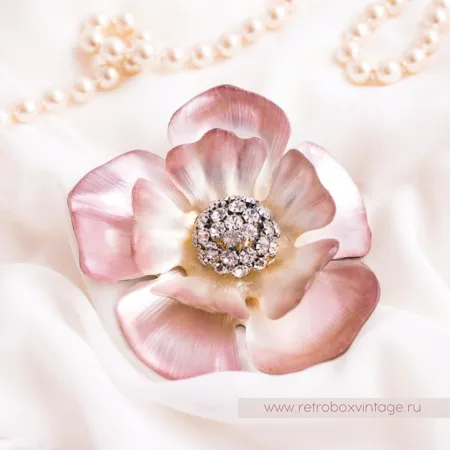 ALEXIS BITTAR Брошь «Цветок рассвета»