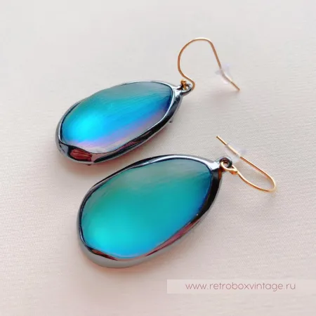 ALEXIS BITTAR Серьги "Новолуние: имперский люцит"