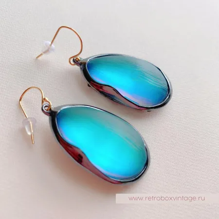 ALEXIS BITTAR Серьги "Новолуние: имперский люцит"