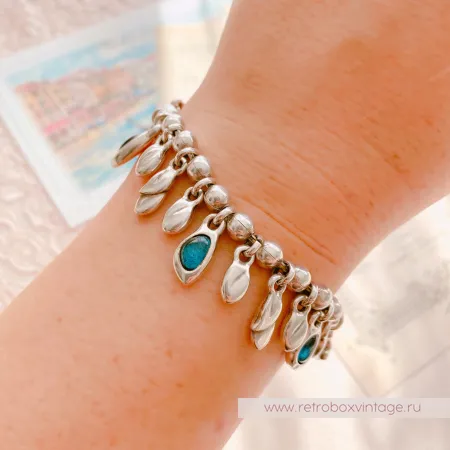 CICLON Браслет «Дыхание воды»  Calendula муранское стекло