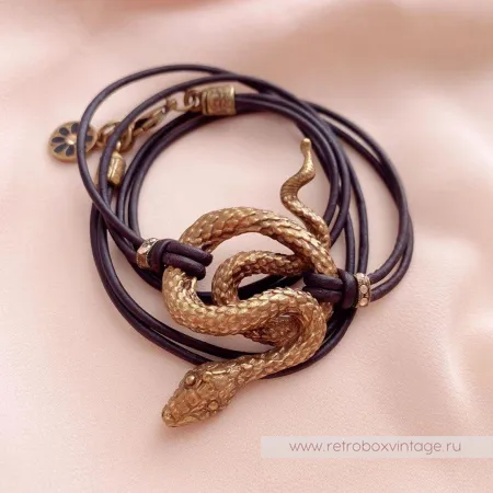 SWEET ROMANCE Браслет-колье «Змейка»