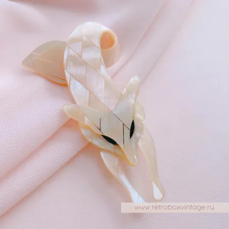 LEA STEIN / AGATHA PARIS Брошь «Сливочная лиса»