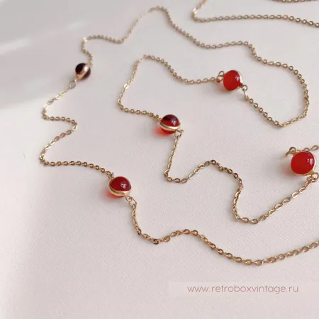 AVON Нить с кабошонами-безелями «Ягодка»