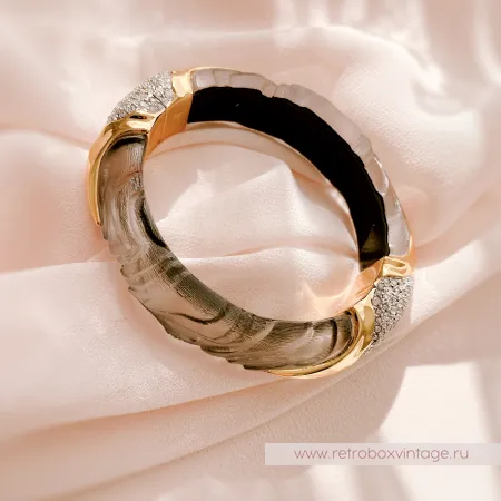 ALEXIS BITTAR Браслет «Эбонитовое дерево» Madera 2025