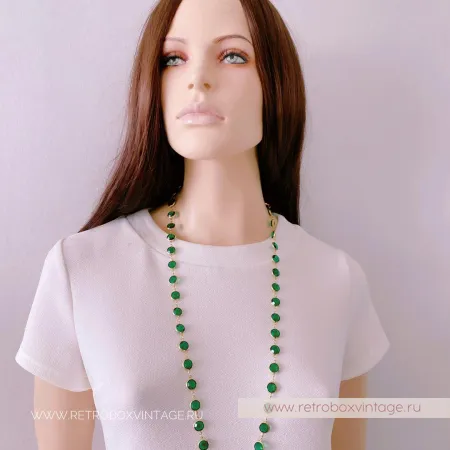 SWAROVSKI Нить безелей «Изумрудная мечта»