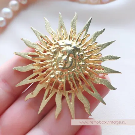 CAPRI Брошь «Король солнце»