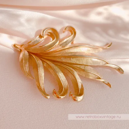 TRIFARI Брошь «Перо мифического феникса»