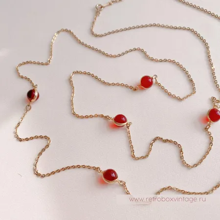 AVON Нить с кабошонами-безелями «Ягодка»