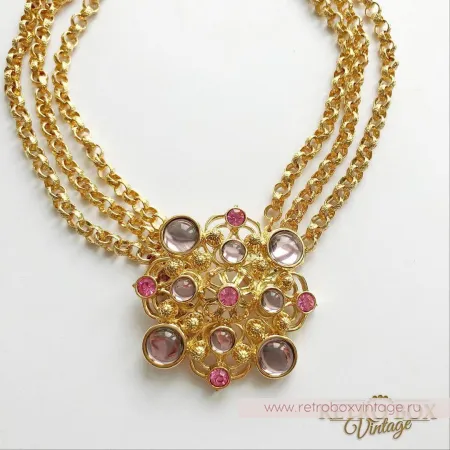 AVON - JOSE MARIA BARRERA Комплект «Выход в свет: Marbella» (колье и клипсы)