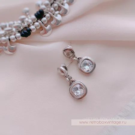 CICLON Серьги «Хрустальная классика»