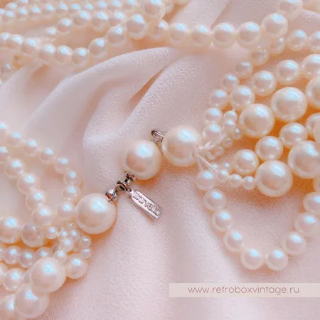 MARVELLA Ожерелье «Жемчужные каскады» шесть нитей