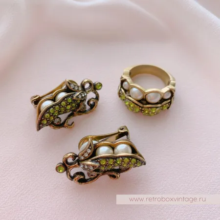 HEIDI DAUS Комплект «Зеленый горошек»